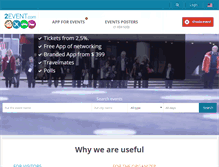 Tablet Screenshot of 2event.com